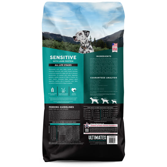 Ultimates Sensitive Skin & Stomach with Lamd Protein 28 lbs