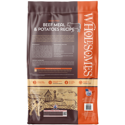 Wholesomes Beef Meal & Potatoes 35 lbs