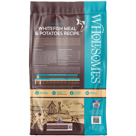 Wholesomes WhiteFish Meal & Potatoes 35 lbs