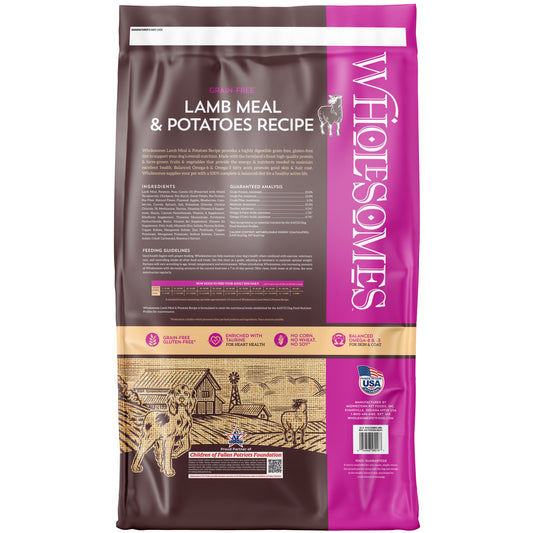 Wholesomes Lamb Meal & Potatoes 35 lbs