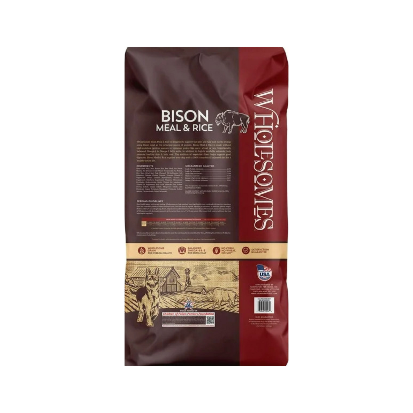 Bison Meal & Rice 5 Lbs