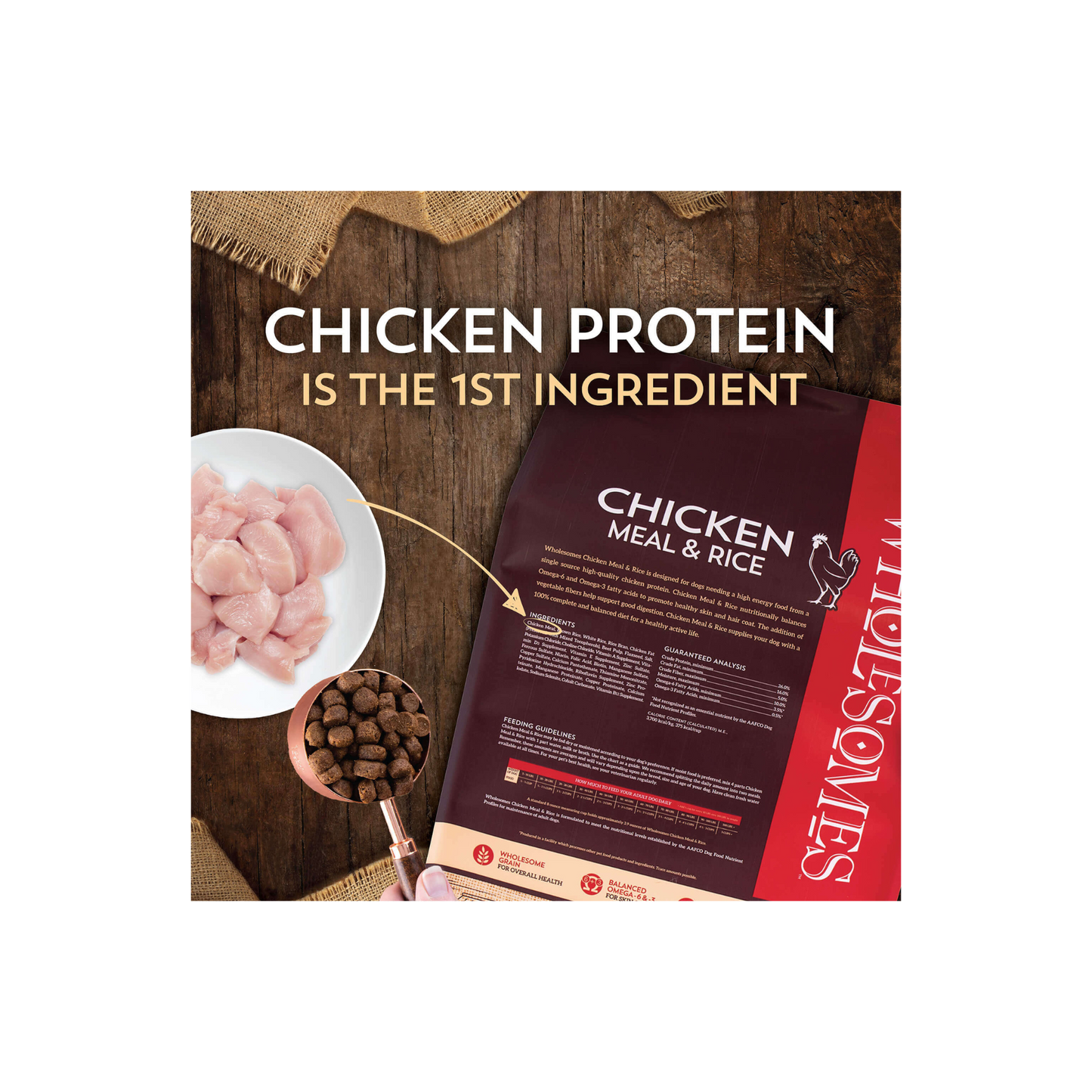 Chicken Meal & Brown Rice 40 Lbs