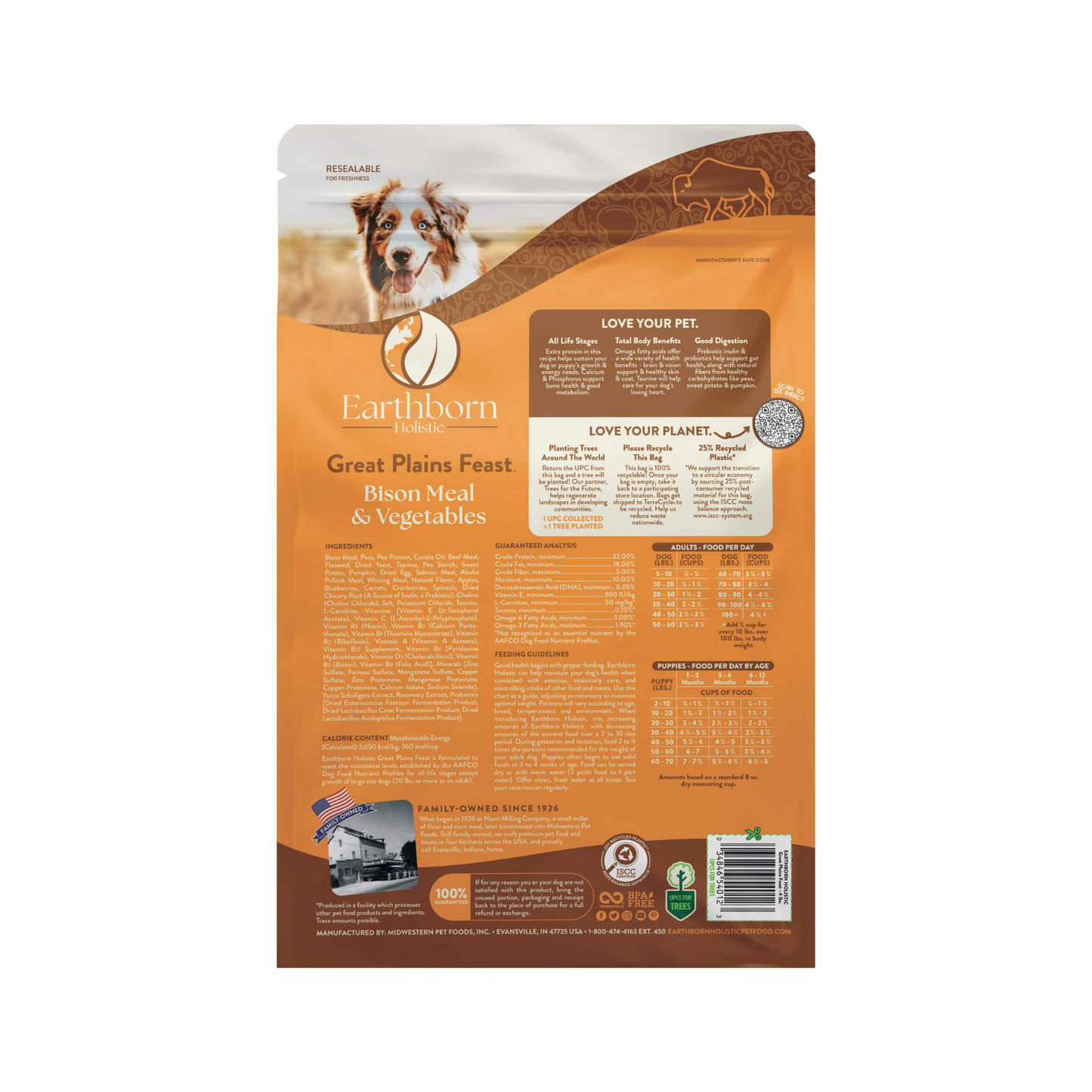 Earthborn Holistic Great Plains Feast 4 Lbs