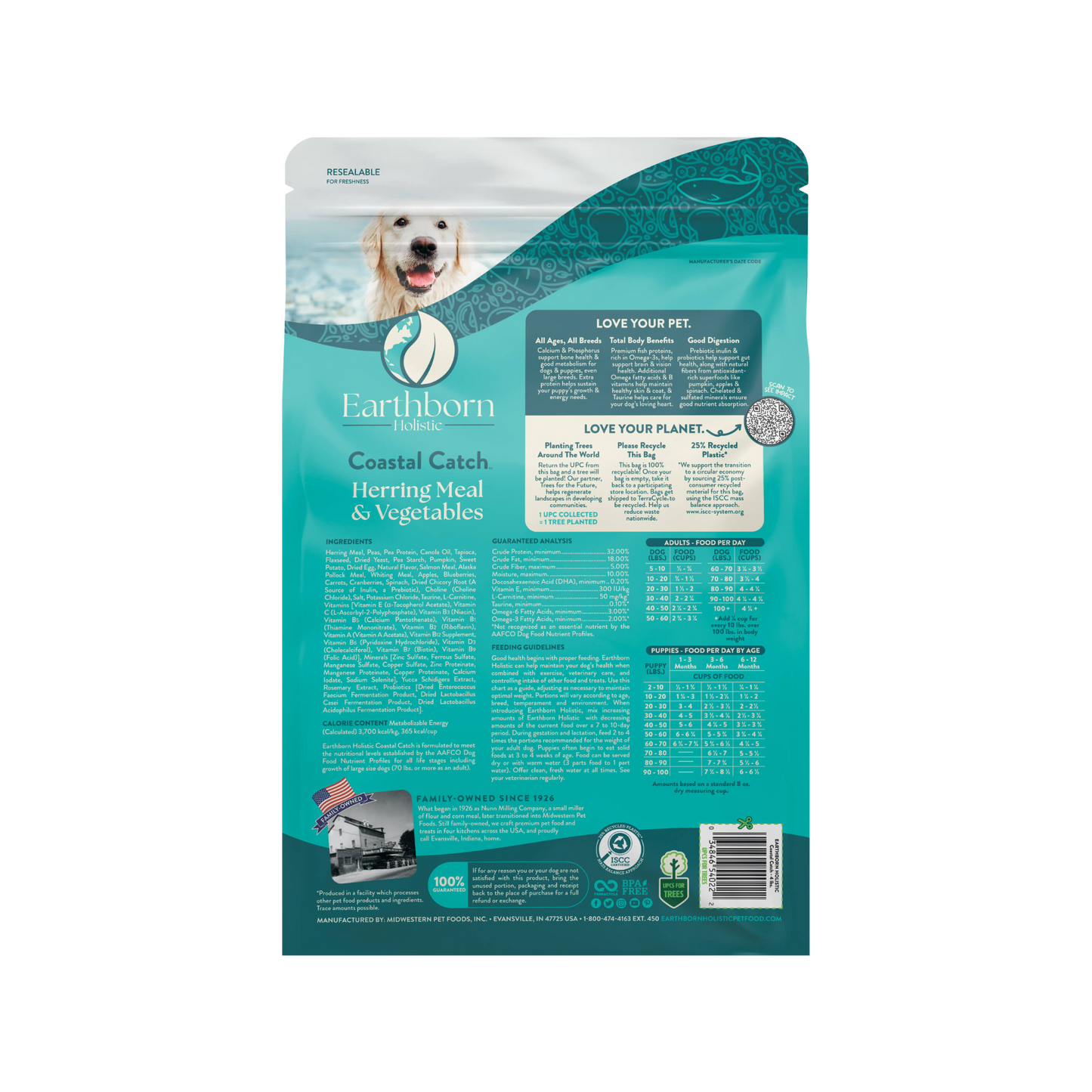 Earthborn Holistic Coastal Catch 25 Lbs