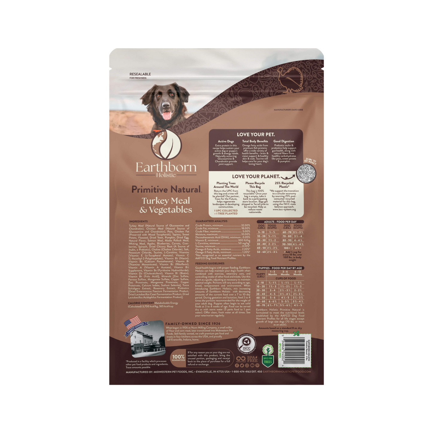 Earthborn Holistic Primitive Natural 25 Lbs