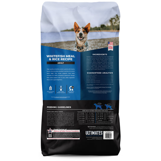 Ultimates WhiteFish Meal & Rice 28 lbs