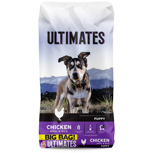 Ultimates Puppy Chicken Meal & Rice 28 lbs