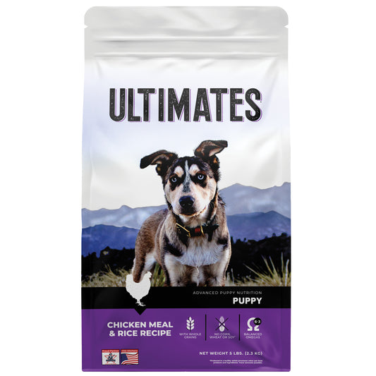 Ultimates Puppy Chicken Meal & Rice 5 lbs