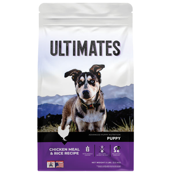 Ultimates Puppy Chicken Meal & Rice 5 lbs