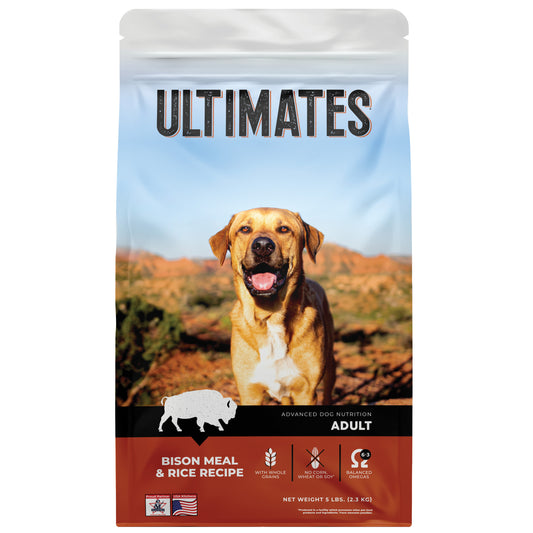 Ultimates Bison Meal & Rice 5 lbs