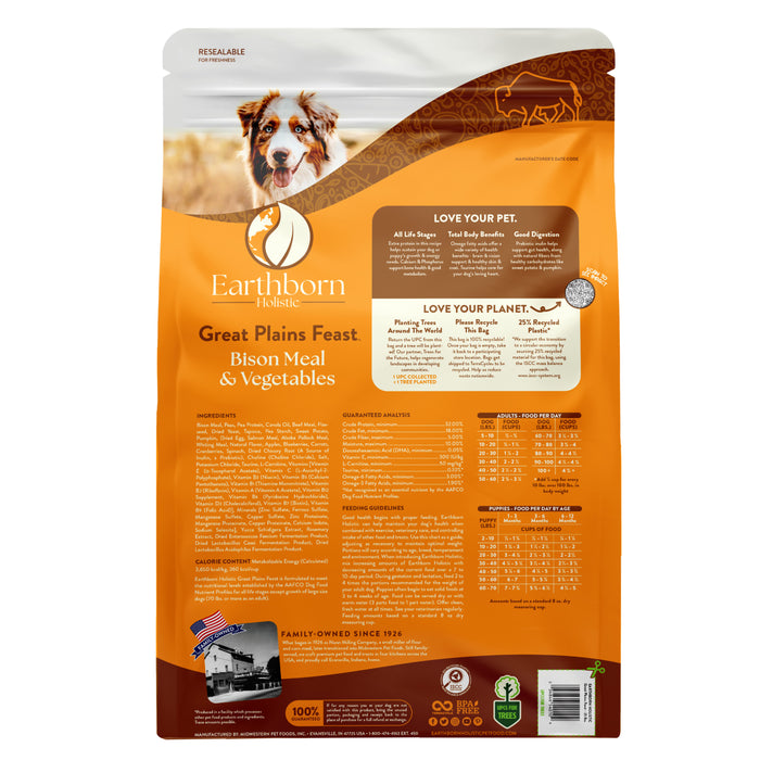 Earthborn Holistic Great Plains 25 lbs