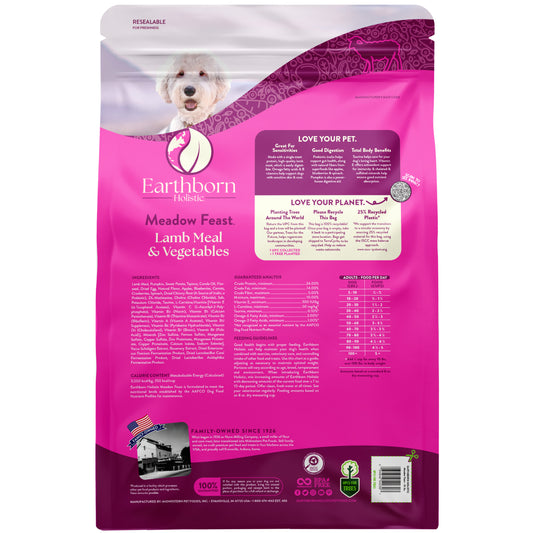 Earthborn Holistic Meadow Feast 25 lbs