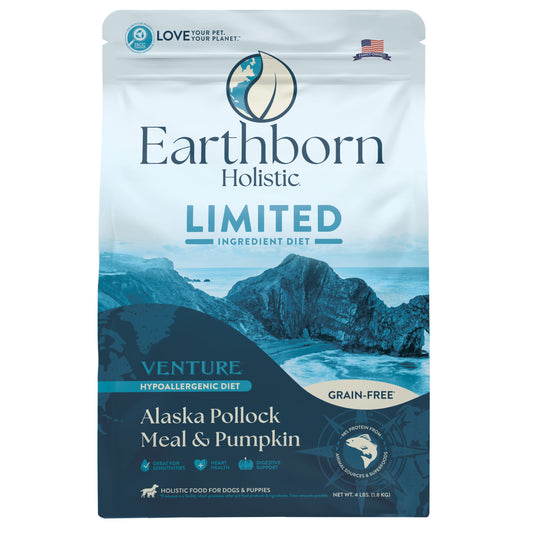 Earthborn Holistic Venture Alaska Pollock Meal & Pumpkin 4 lbs