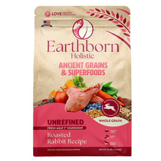 Earthborn Holistic Unrefined Roasted Rabbit Recipe 4 lbs