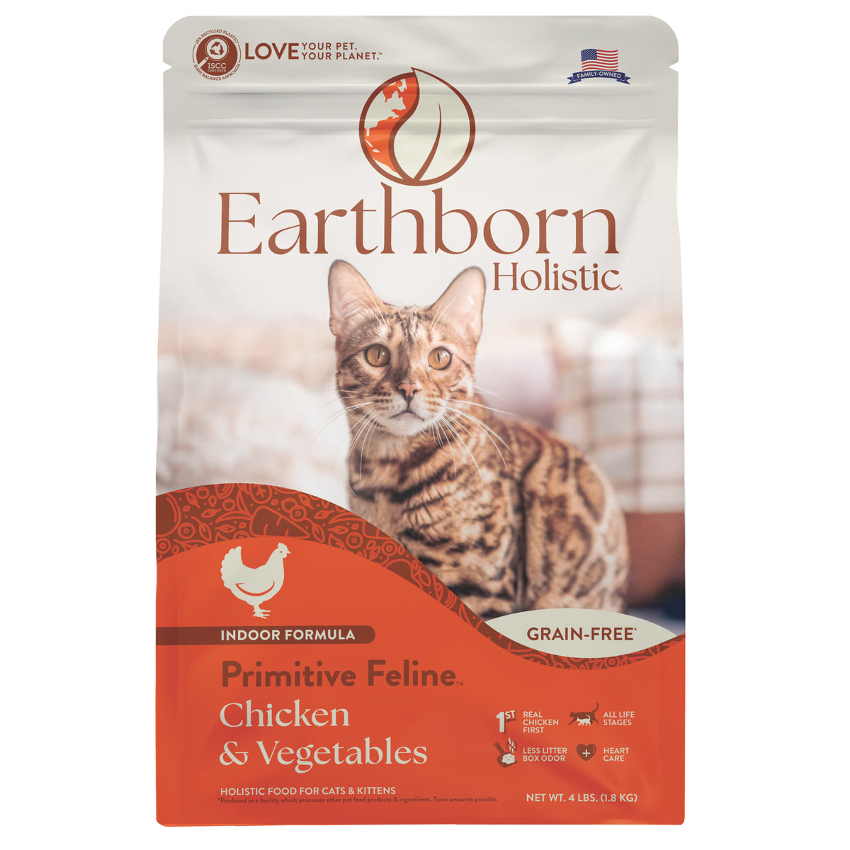 Earthborn Holistic Primitive Feline 4 lbs