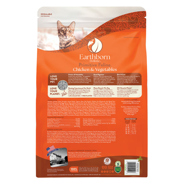 Earthborn Holistic Primitive Feline 12.5 lbs