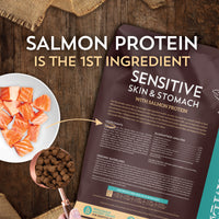Wholesomes Cat Sensitive Skin & Stomach Salmon Protein 10 lbs