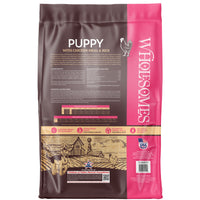 Wholesomes Puppy Chicken Meal & Rice 16.5 lbs