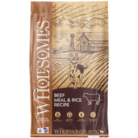 Wholesomes Beef Meal & Rice 40 lbs