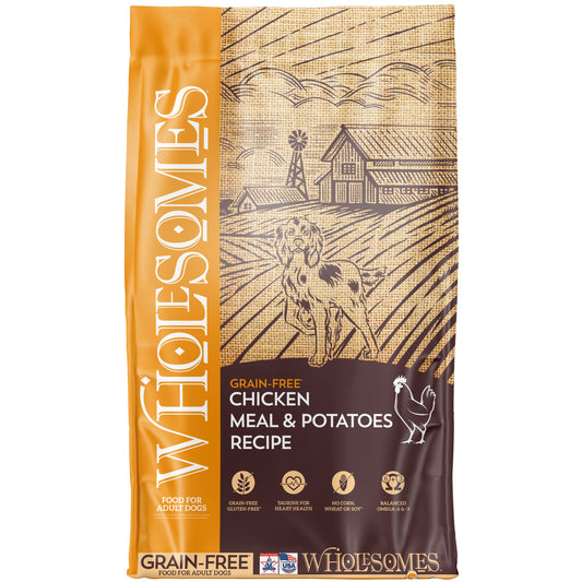 Wholesomes Chicken Meal & Potatoes 35 lbs