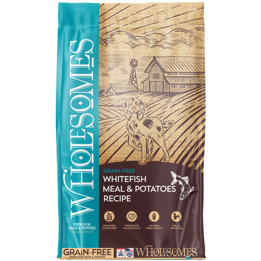 Wholesomes WhiteFish Meal & Potatoes 35 lbs