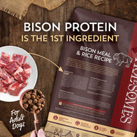 Wholesomes Bison Meal & Rice 35 lbs