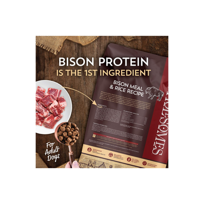Bison Meal & Rice 28 Lbs