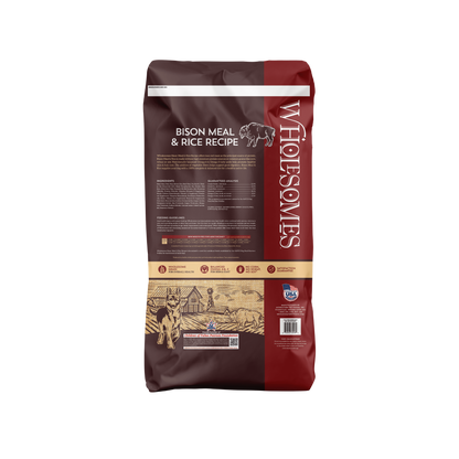 Bison Meal & Rice 35 Lbs