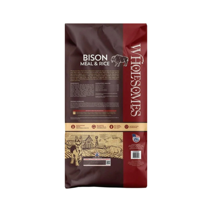 Bison Meal & Rice 28 Lbs