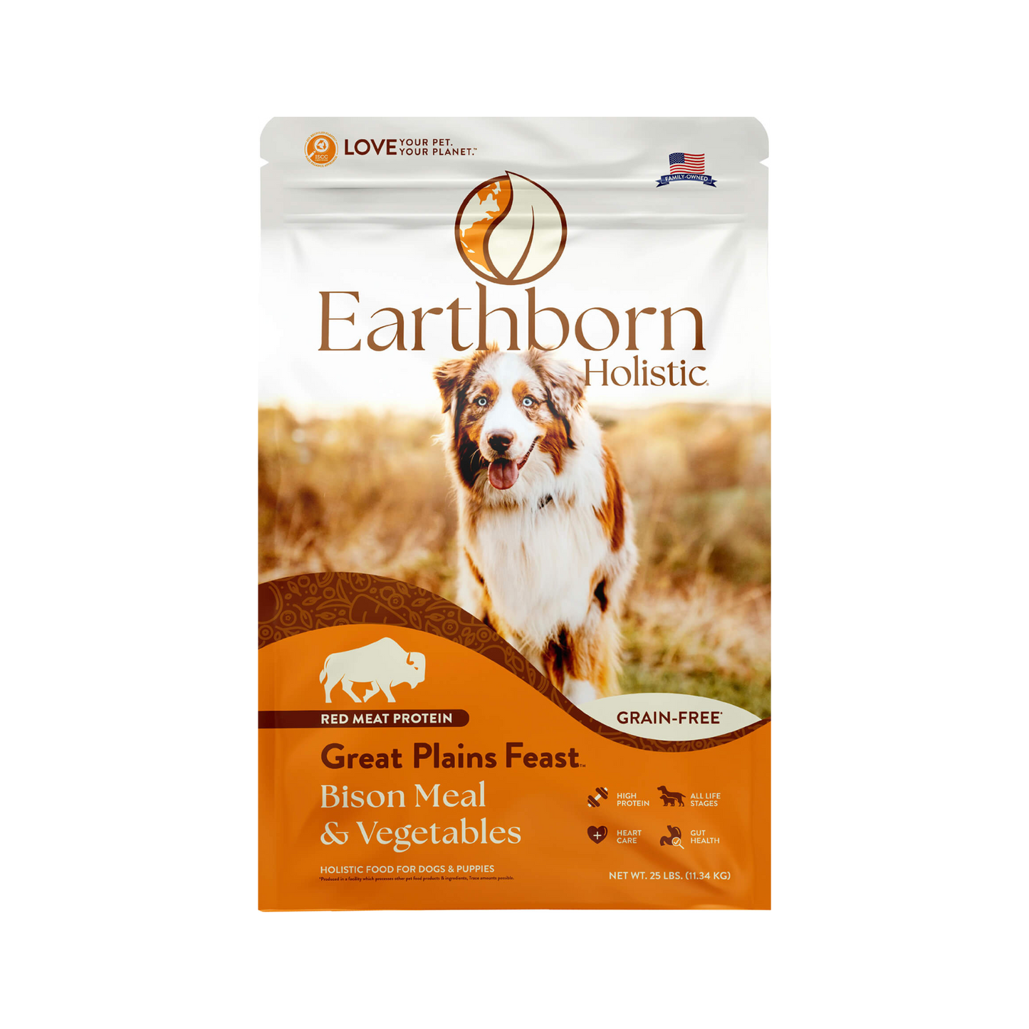 Earthborn Holistic Great Plains Feast 25 Lbs