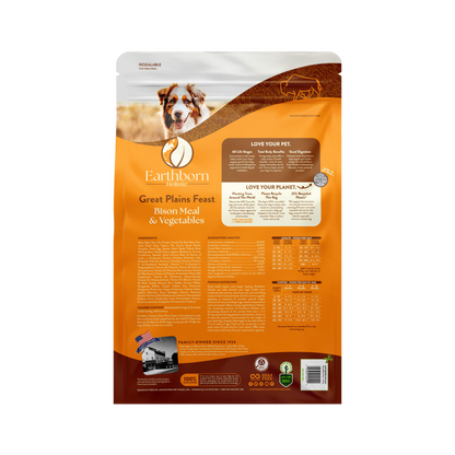 Earthborn Holistic Great Plains Feast 25 Lbs