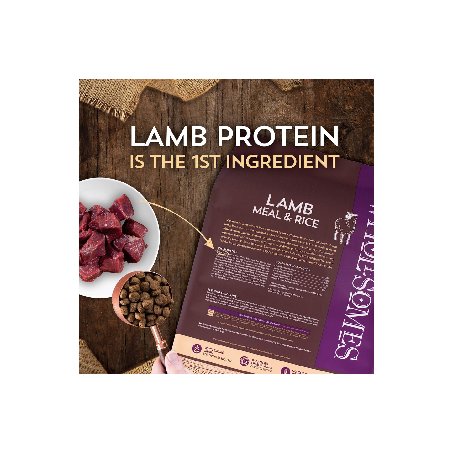 Lamb Meal & Rice 40 Lbs