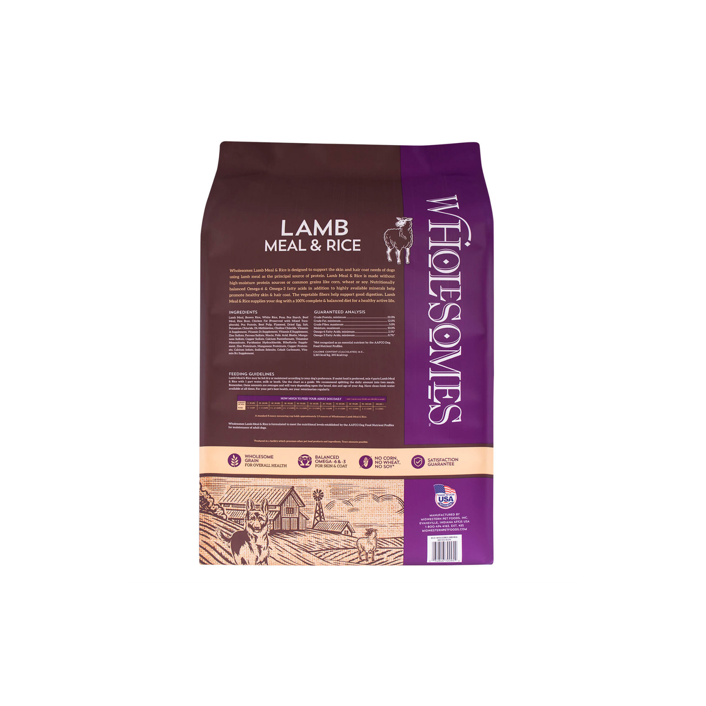 Lamb Meal & Rice 40 Lbs