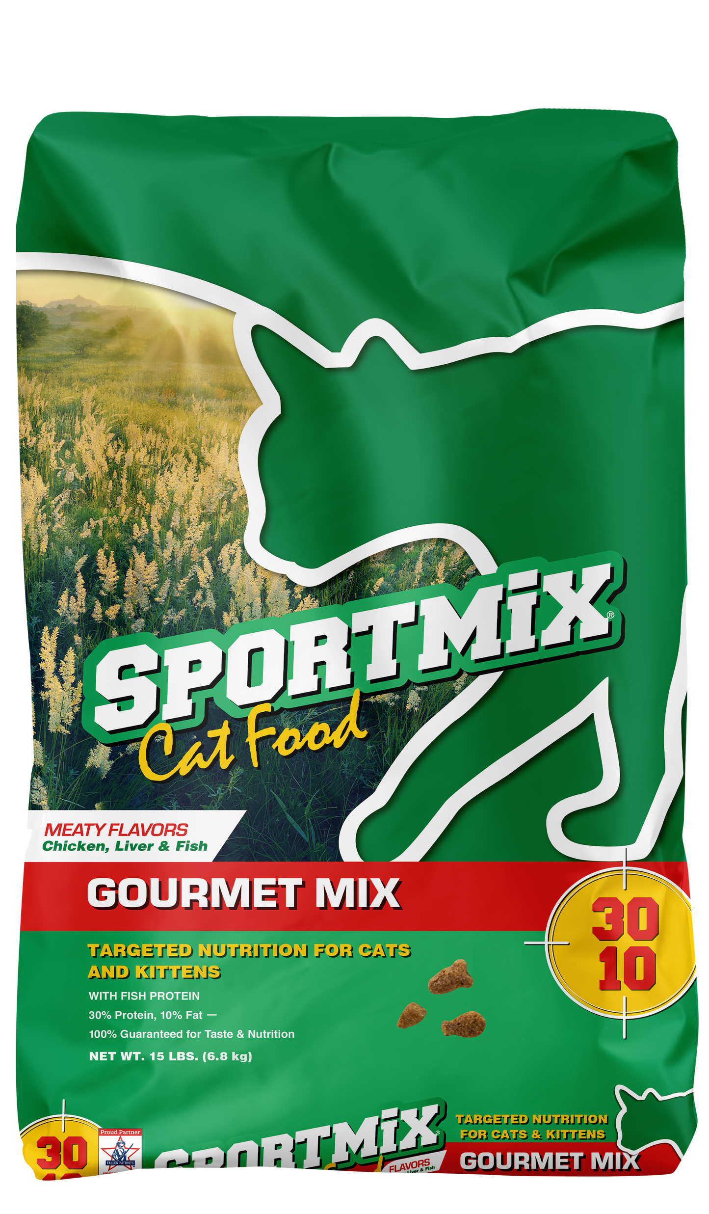 Comida para gatos Gourmet Mix 15 libras
