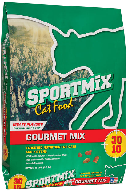 Comida para gatos Gourmet Mix 15 libras