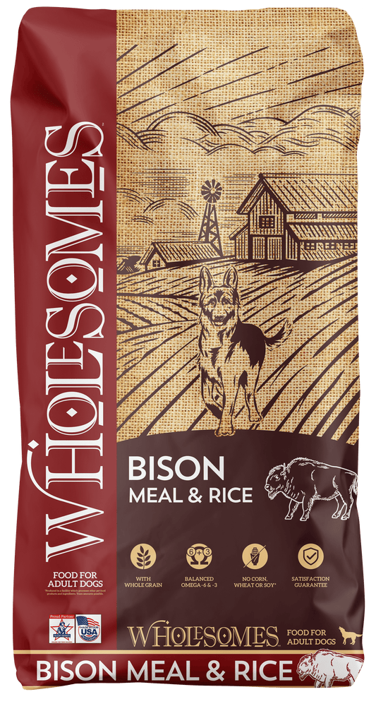 Harina de bisonte y arroz 35 libras