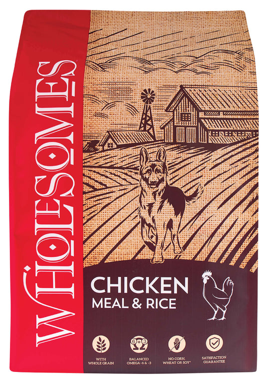 Harina de pollo y arroz integral 40 libras
