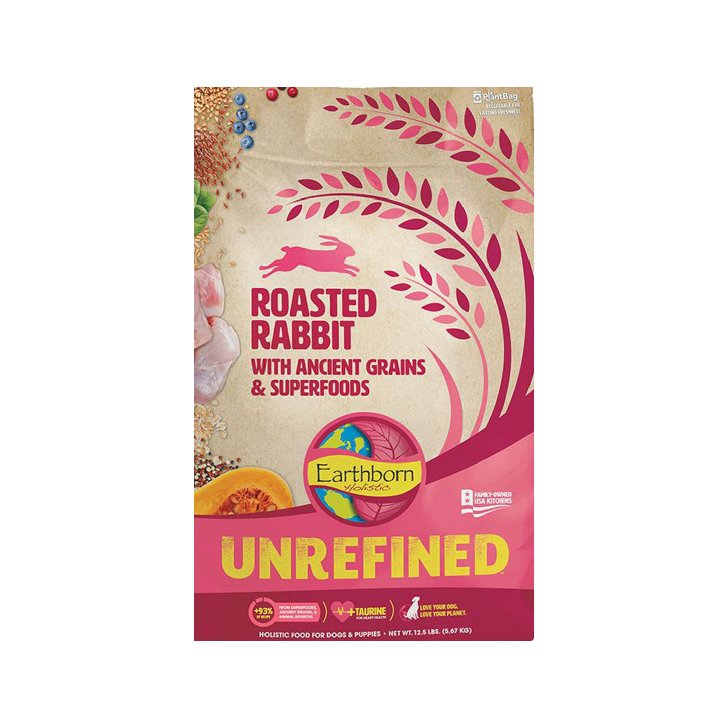 Unrefined Roasted Rabbit Recipe 12.5 Lbs