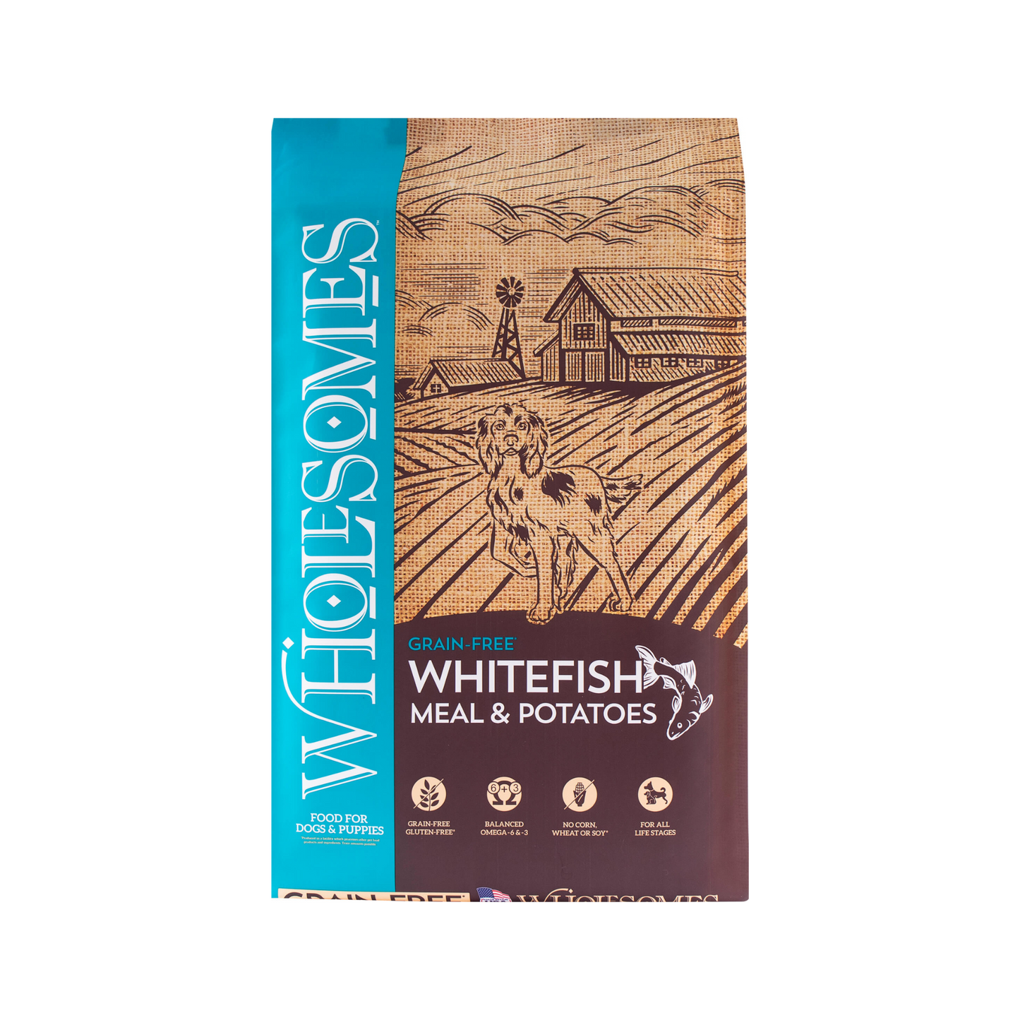 WhiteFish Meal & Potatoes  Rice 35 Lbs